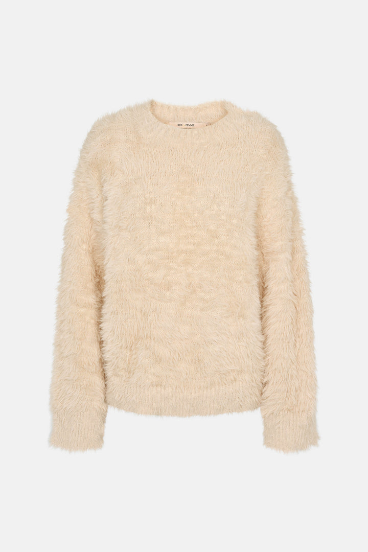 Rue de Femme RDFDaxia strik KNITWEAR, LIGHT 02 Off white