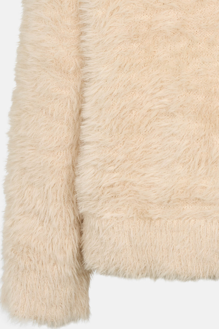 Rue de Femme RDFDaxia strik KNITWEAR, LIGHT 02 Off white