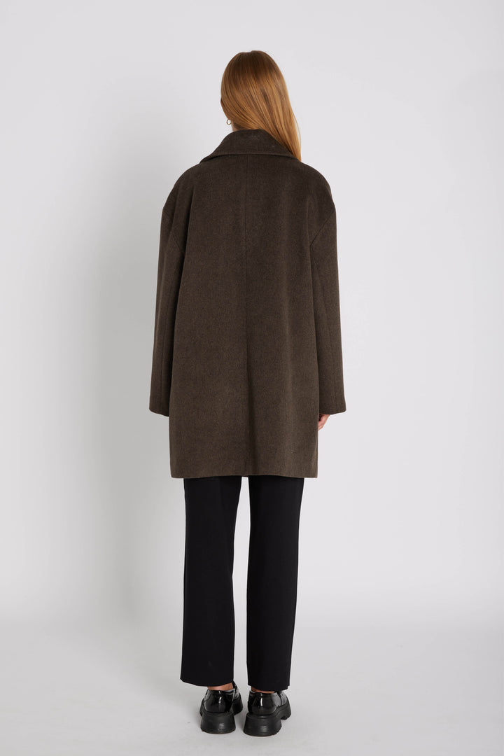 Rue de Femme RDFDisa frakke OUTERWEAR, HEAVY 197 Brown sugar