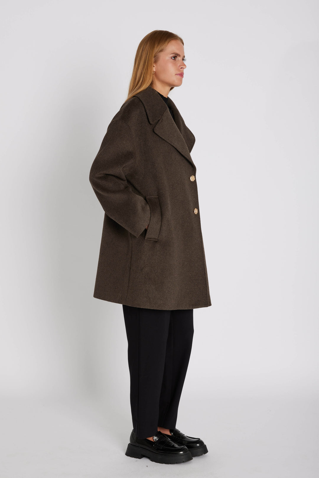 Rue de Femme RDFDisa frakke OUTERWEAR, HEAVY 197 Brown sugar