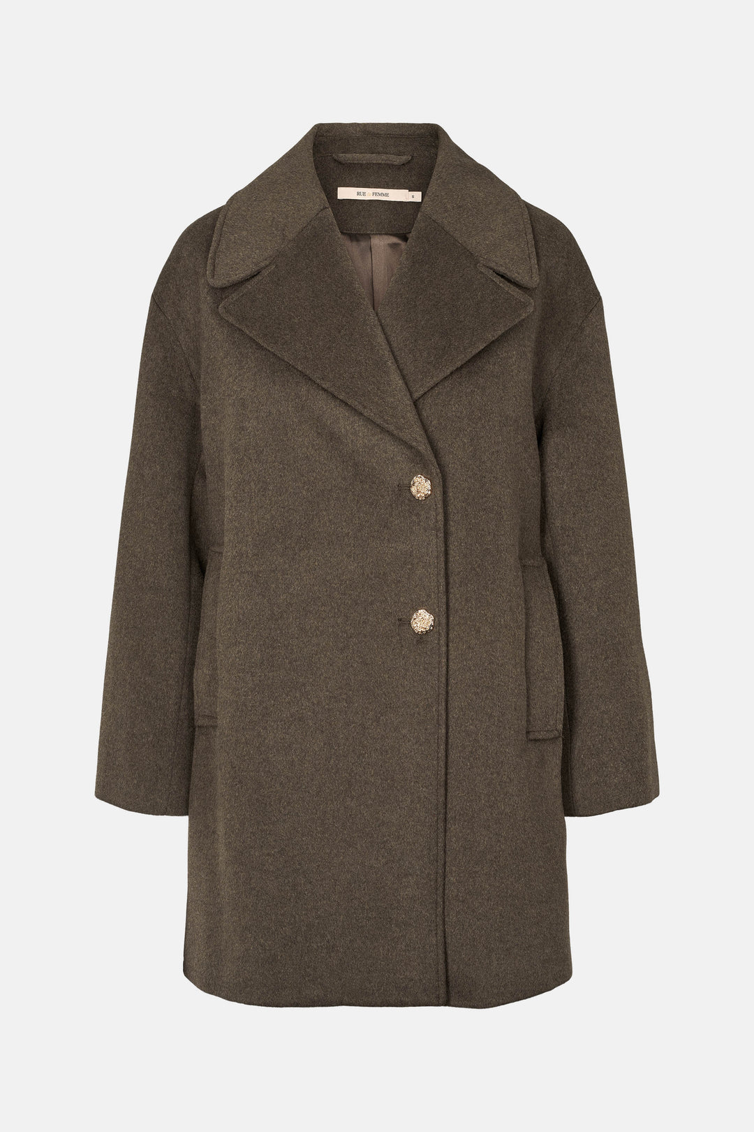 Rue de Femme RDFDisa frakke OUTERWEAR, HEAVY 197 Brown sugar