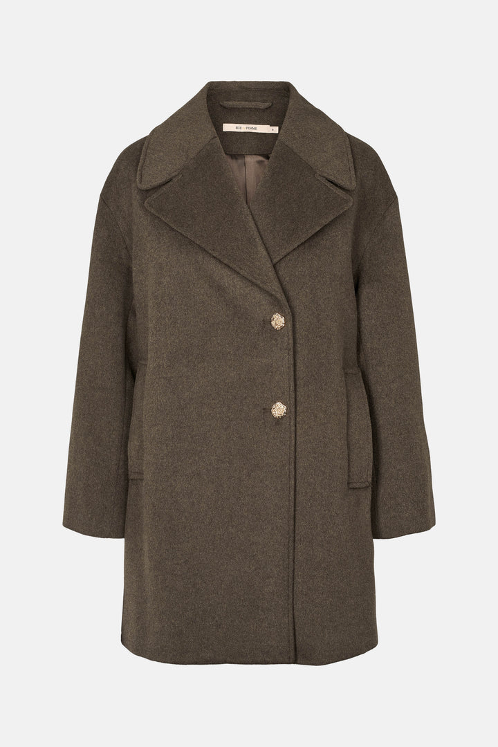 Rue de Femme RDFDisa frakke OUTERWEAR, HEAVY 197 Brown sugar