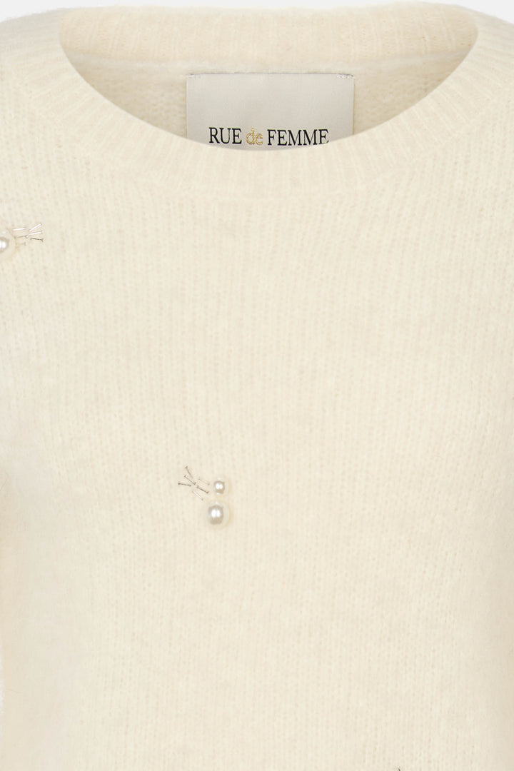 Rue de Femme RDFDora strik KNITWEAR 02 Off white