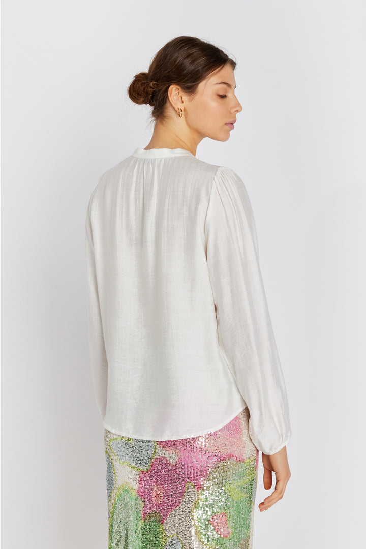 Rue de Femme RDFDoti skjorte SHIRTS 01 White