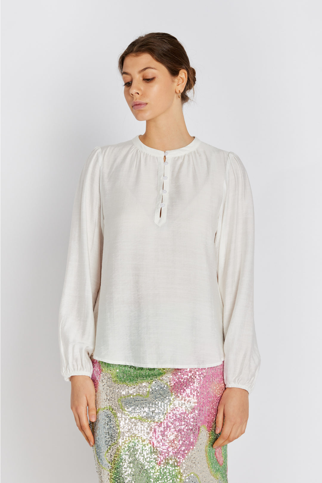 Rue de Femme RDFDoti skjorte SHIRTS 01 White