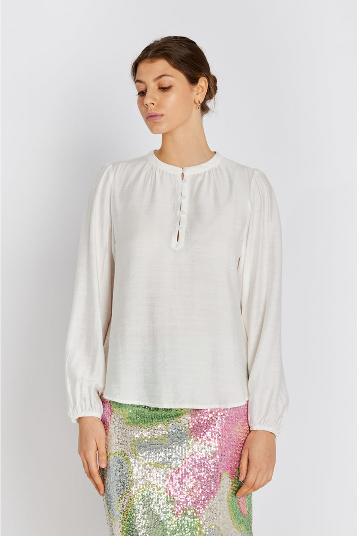 Rue de Femme RDFDoti skjorte SHIRTS 01 White