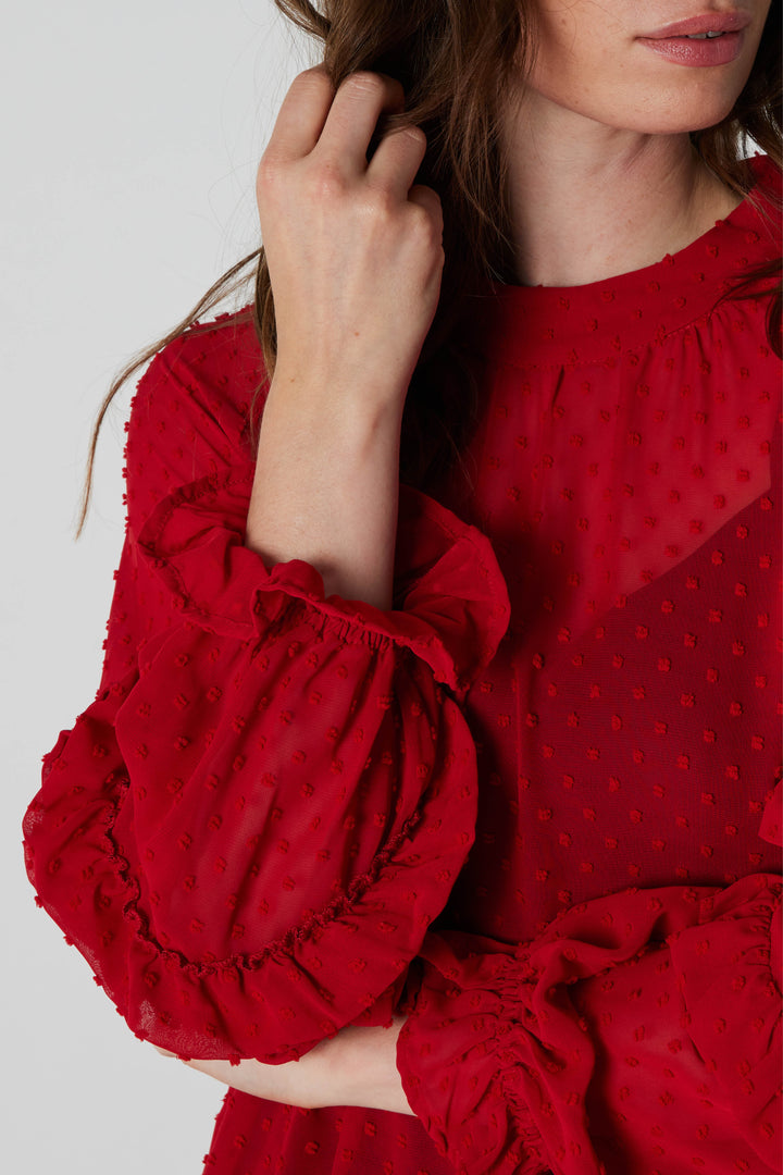 Rue de Femme RDFDrystan bluse BLOUSE 302 Deep red