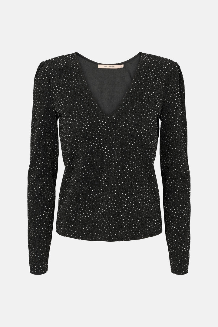 Rue de Femme RDFEdda bluse BLOUSE Sort