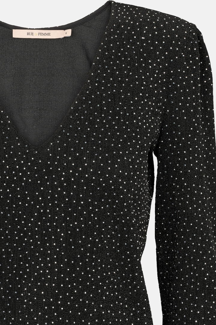 Rue de Femme RDFEdda bluse BLOUSE Sort
