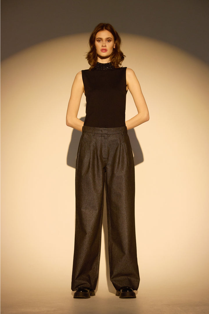 Rue de Femme RDFElina bukser TROUSERS Sort