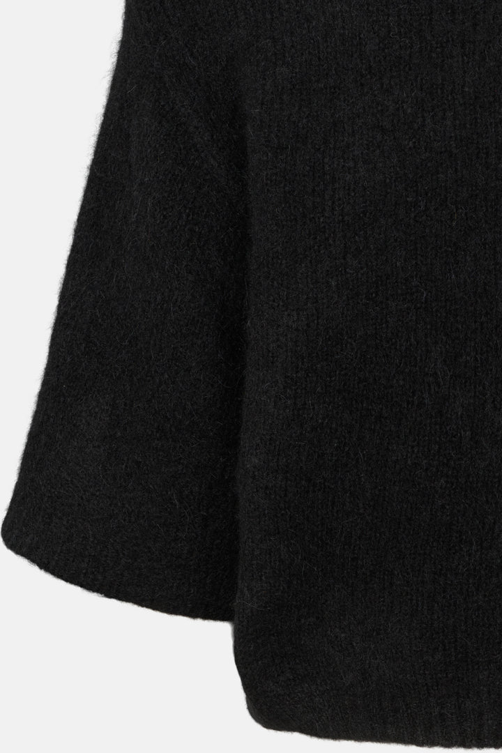 Rue de Femme RDFElisa strikcardigan KNITWEAR, HEAVY Sort