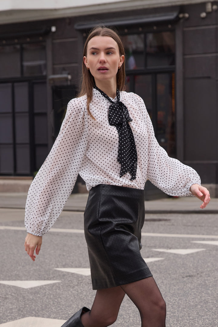 Rue de Femme RDFEmilienne bluse BLOUSE 02 Off white