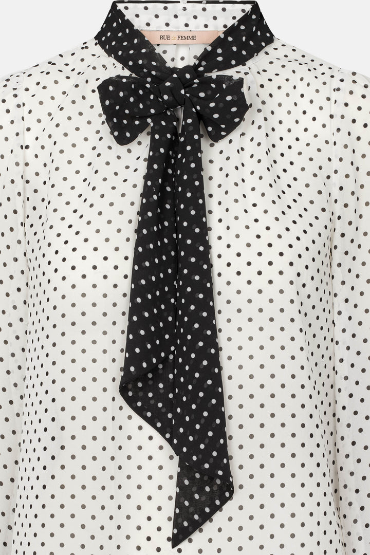 Rue de Femme RDFEmilienne bluse BLOUSE 02 Off white