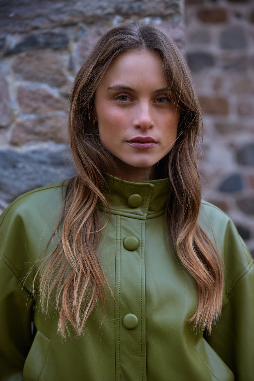 Rue de Femme RDFEmmalynn vegan jakke OUTERWEAR 565 Moss