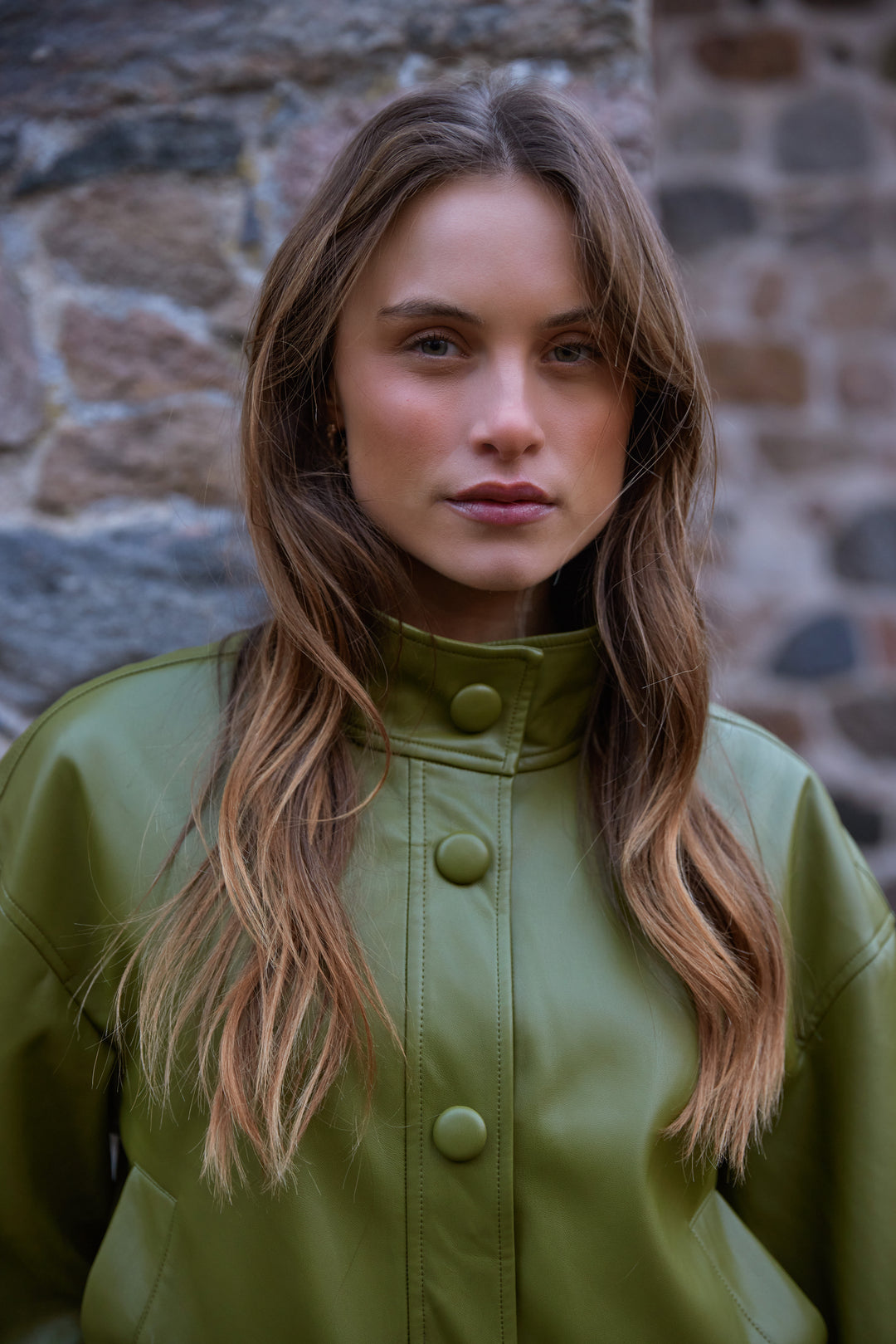 Rue de Femme RDFEmmalynn vegan jakke OUTERWEAR 565 Moss