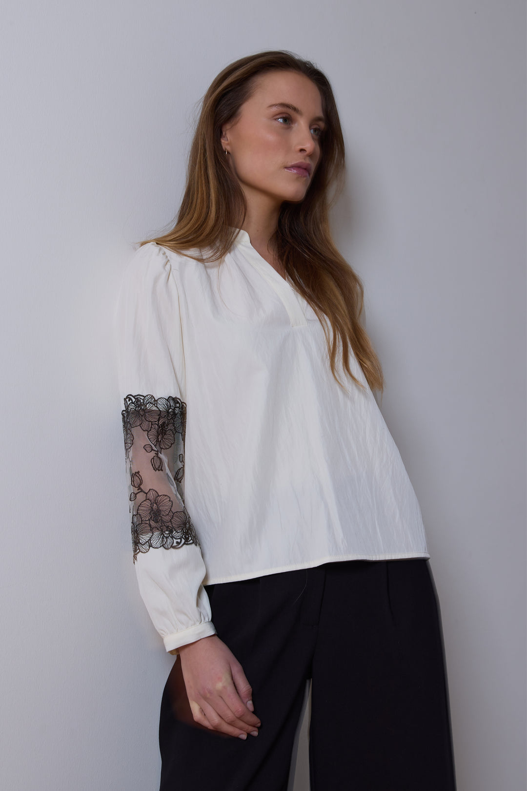 Rue de Femme RDFEmmeline bluse BLOUSE 02 Off white