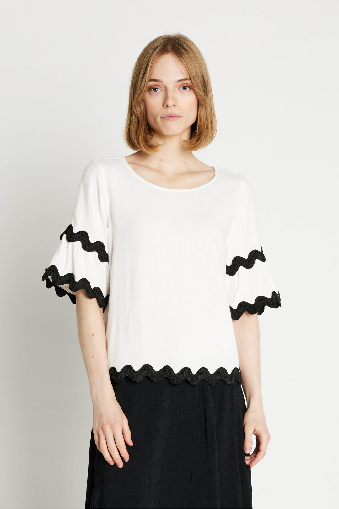 Rue de Femme RDFFaeloria bluse BLOUSE 02 Off white