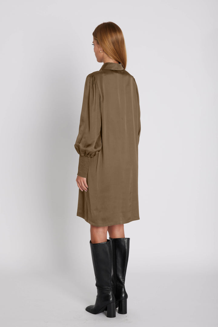 Rue de Femme RDFFaustine kjole DRESSES 197 Brown sugar