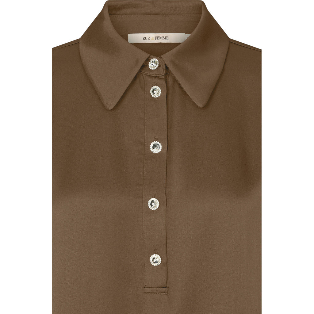 Rue de Femme RDFFaustine kjole DRESSES 197 Brown sugar