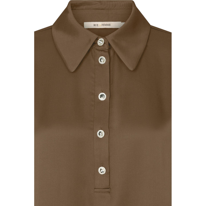 Rue de Femme RDFFaustine kjole DRESSES 197 Brown sugar