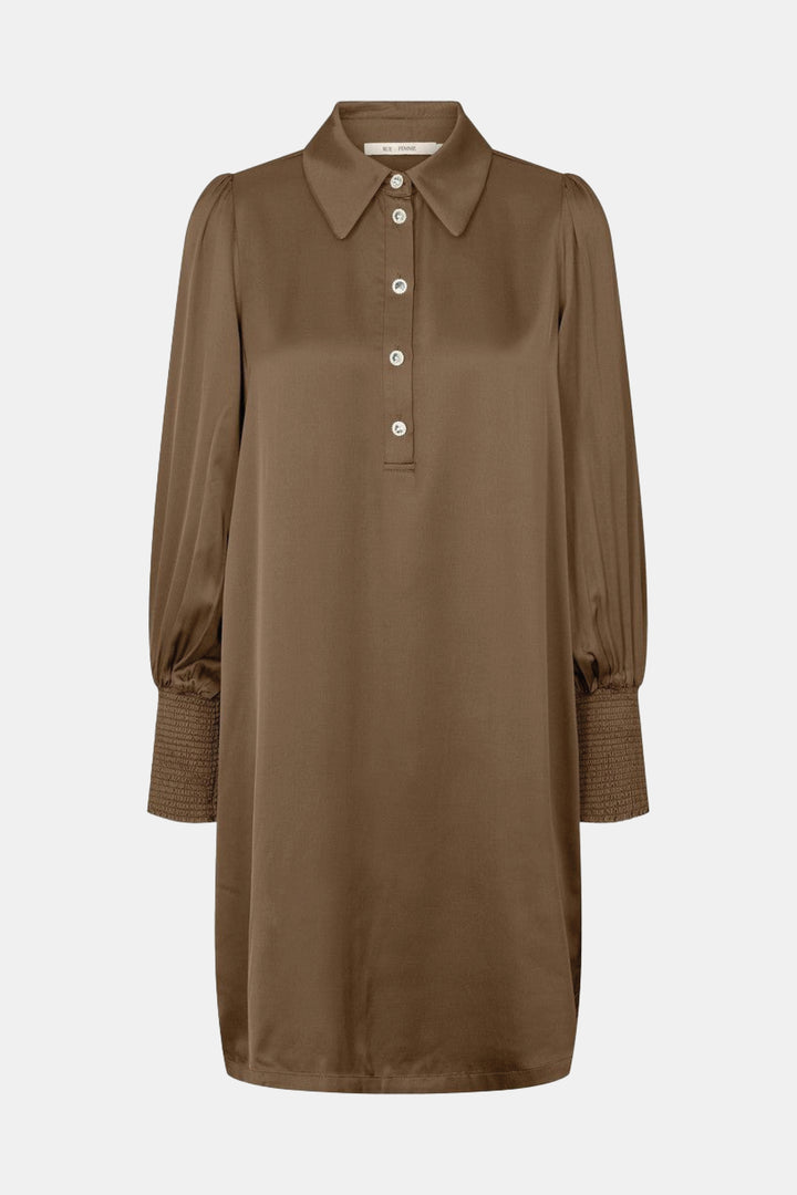 Rue de Femme RDFFaustine kjole DRESSES 197 Brown sugar