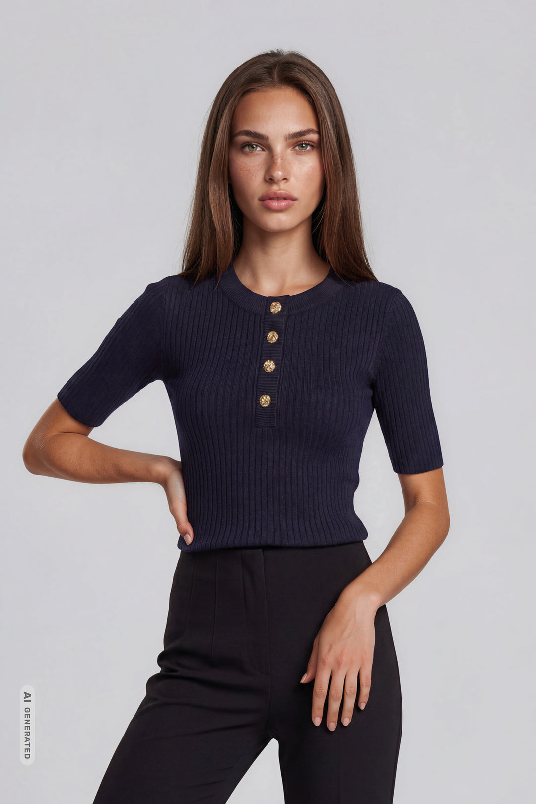 Rue de Femme RDFFennec strik KNITWEAR 250 Midnight