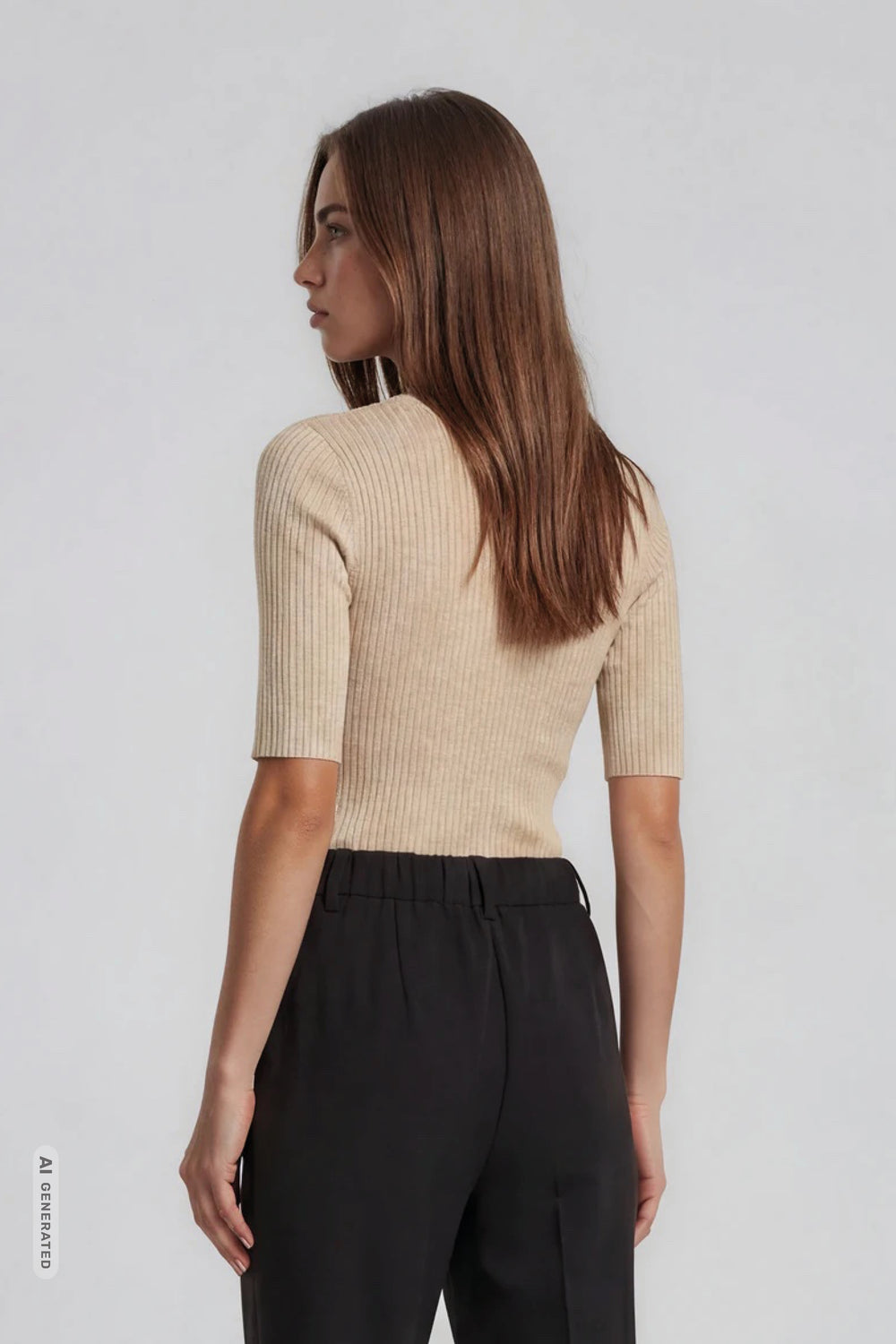 Rue de Femme RDFFennec strik KNITWEAR Sand