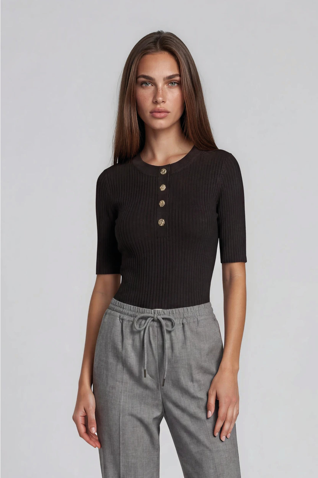 Rue de Femme RDFFennec strik KNITWEAR Sort