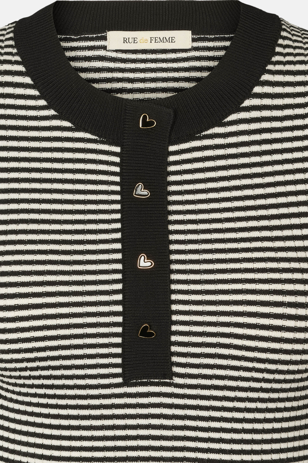 Rue de Femme RDFFennec strik KNITWEAR Sort