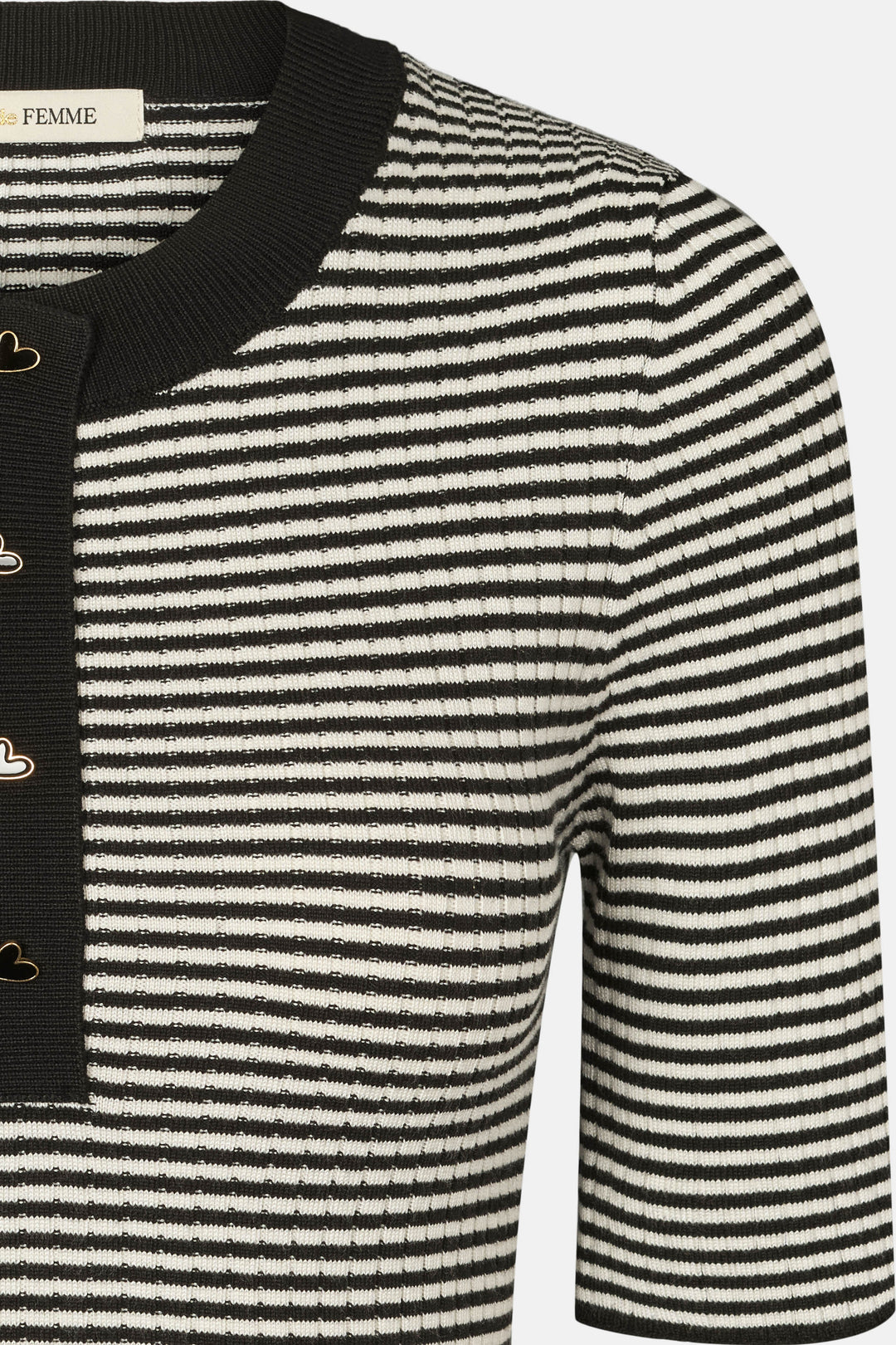 Rue de Femme RDFFennec strik KNITWEAR Sort