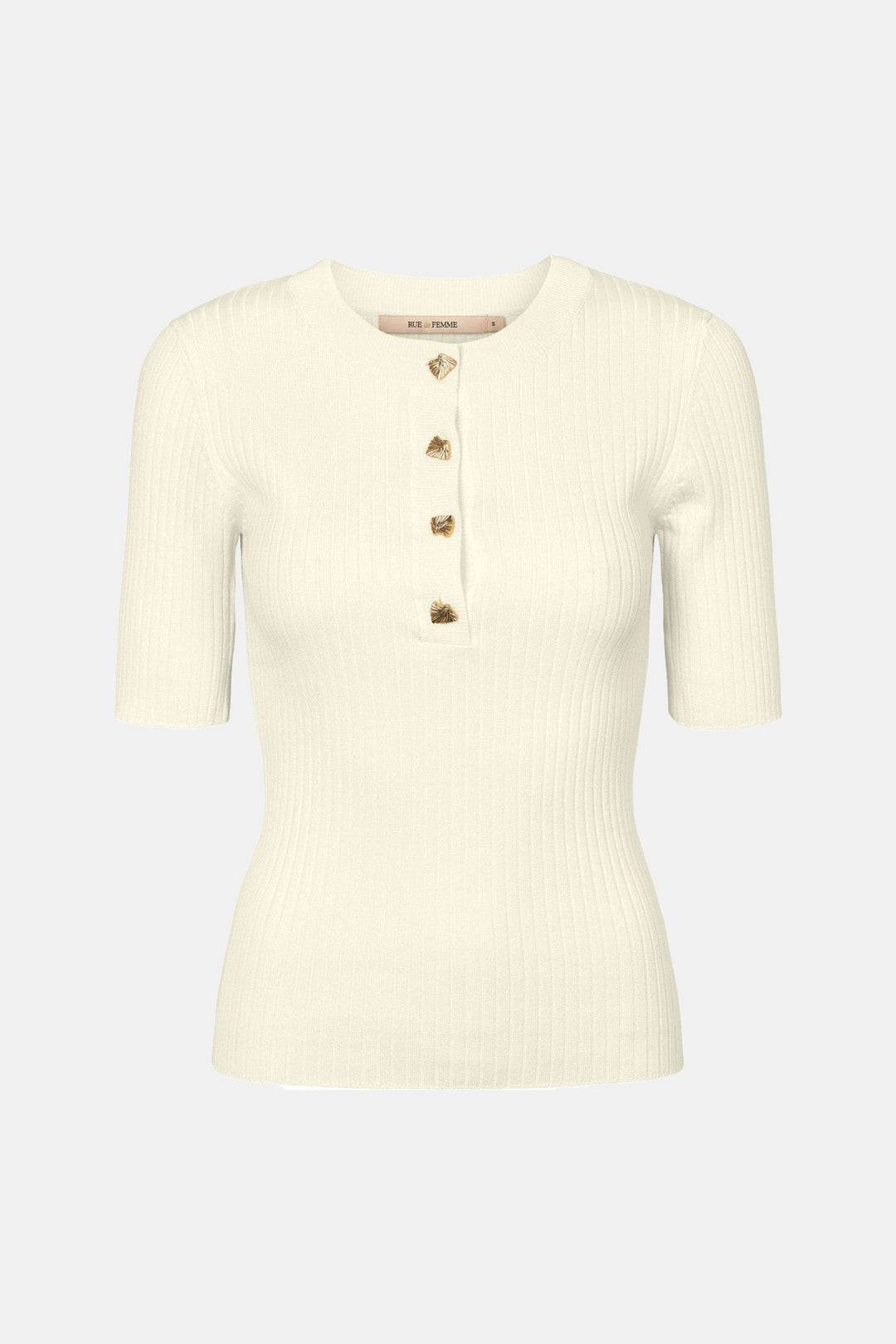 Rue de Femme RDFFennec strik KNITWEAR, LIGHT 01 White