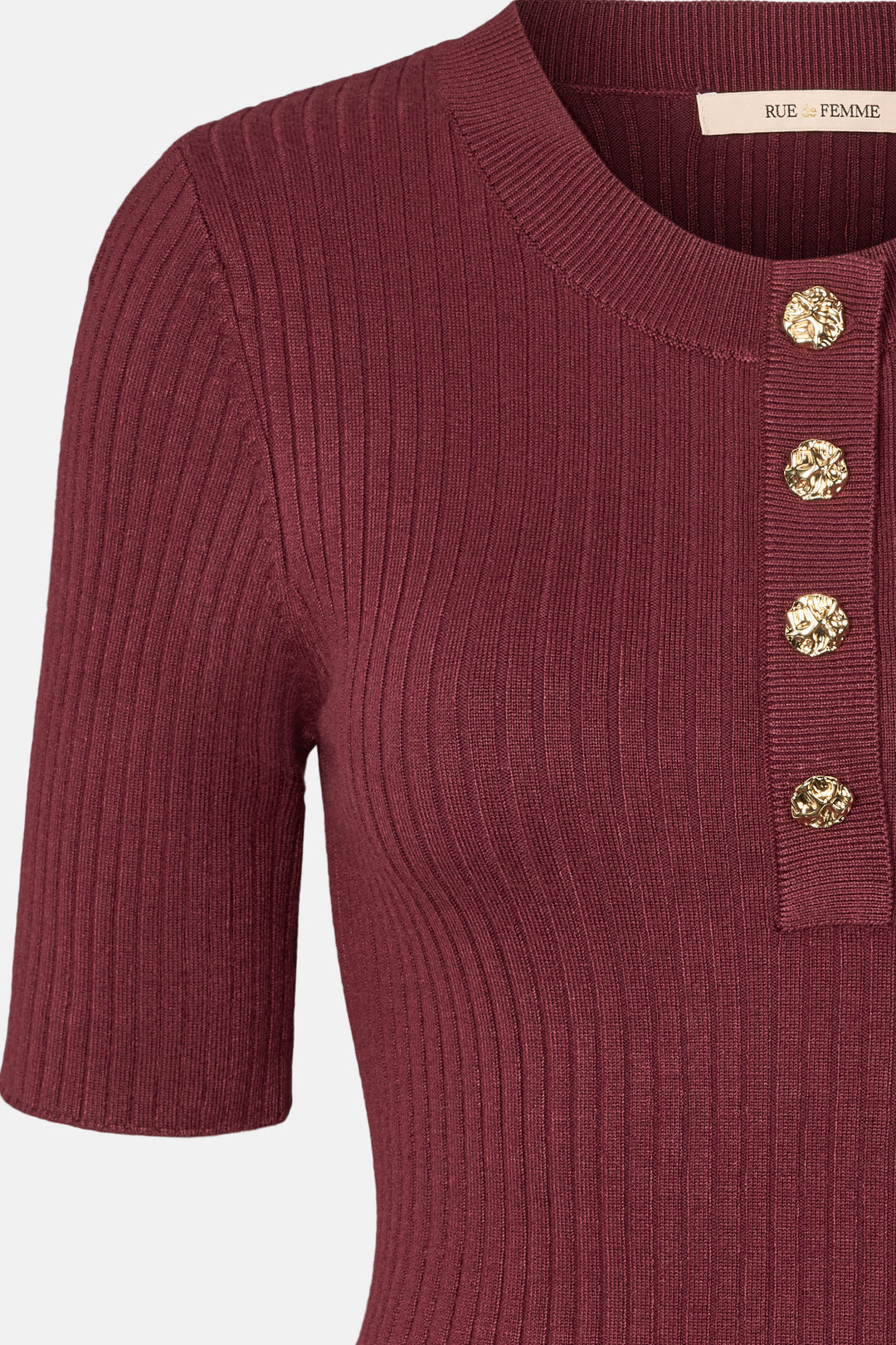 Rue de Femme RDFFennec strik KNITWEAR, LIGHT 306 Wine