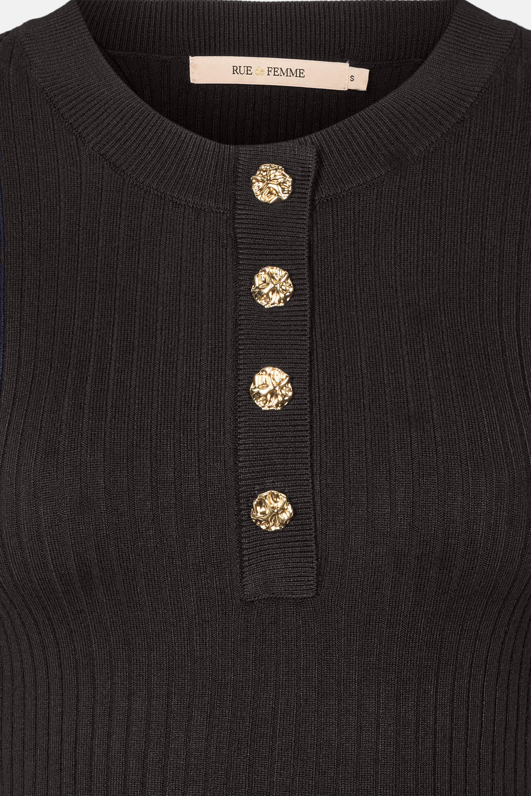 Rue de Femme RDFFennec strik KNITWEAR, LIGHT Sort