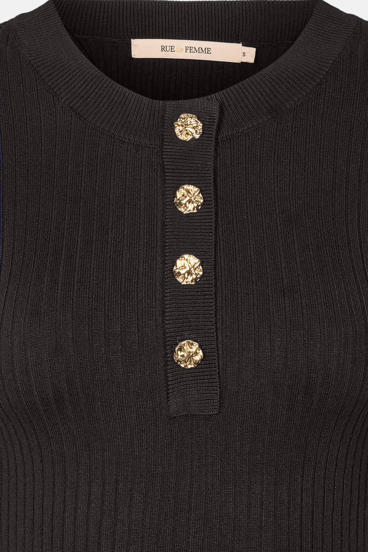 Rue de Femme RDFFennec strik KNITWEAR, LIGHT Sort