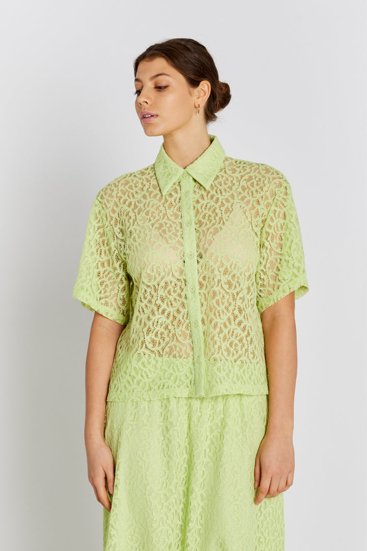 Rue de Femme RDFGemma skjorte SHIRTS 503 Lime