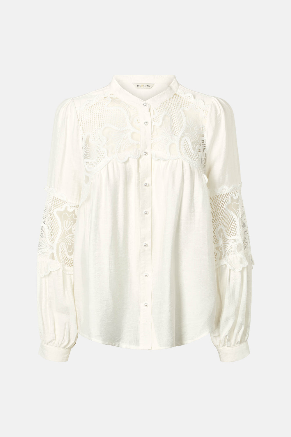 Rue de Femme RDFGeorgia skjorte SHIRTS 01 White