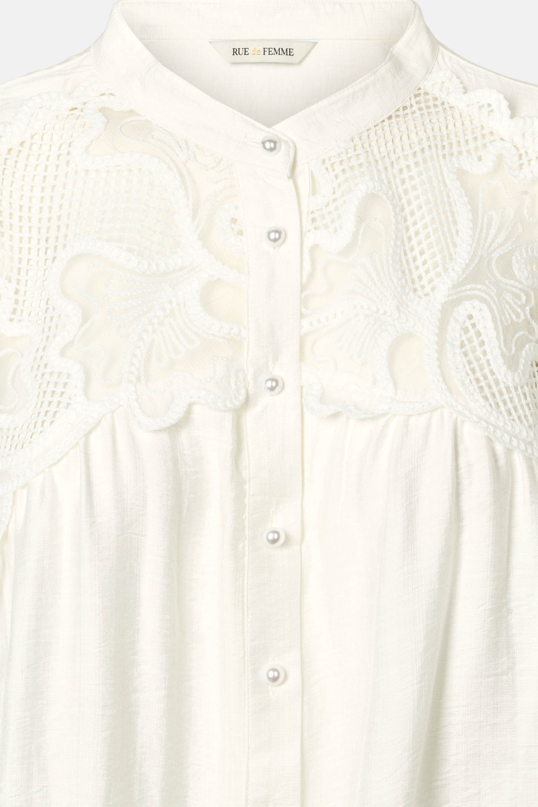 Rue de Femme RDFGeorgia skjorte SHIRTS 01 White