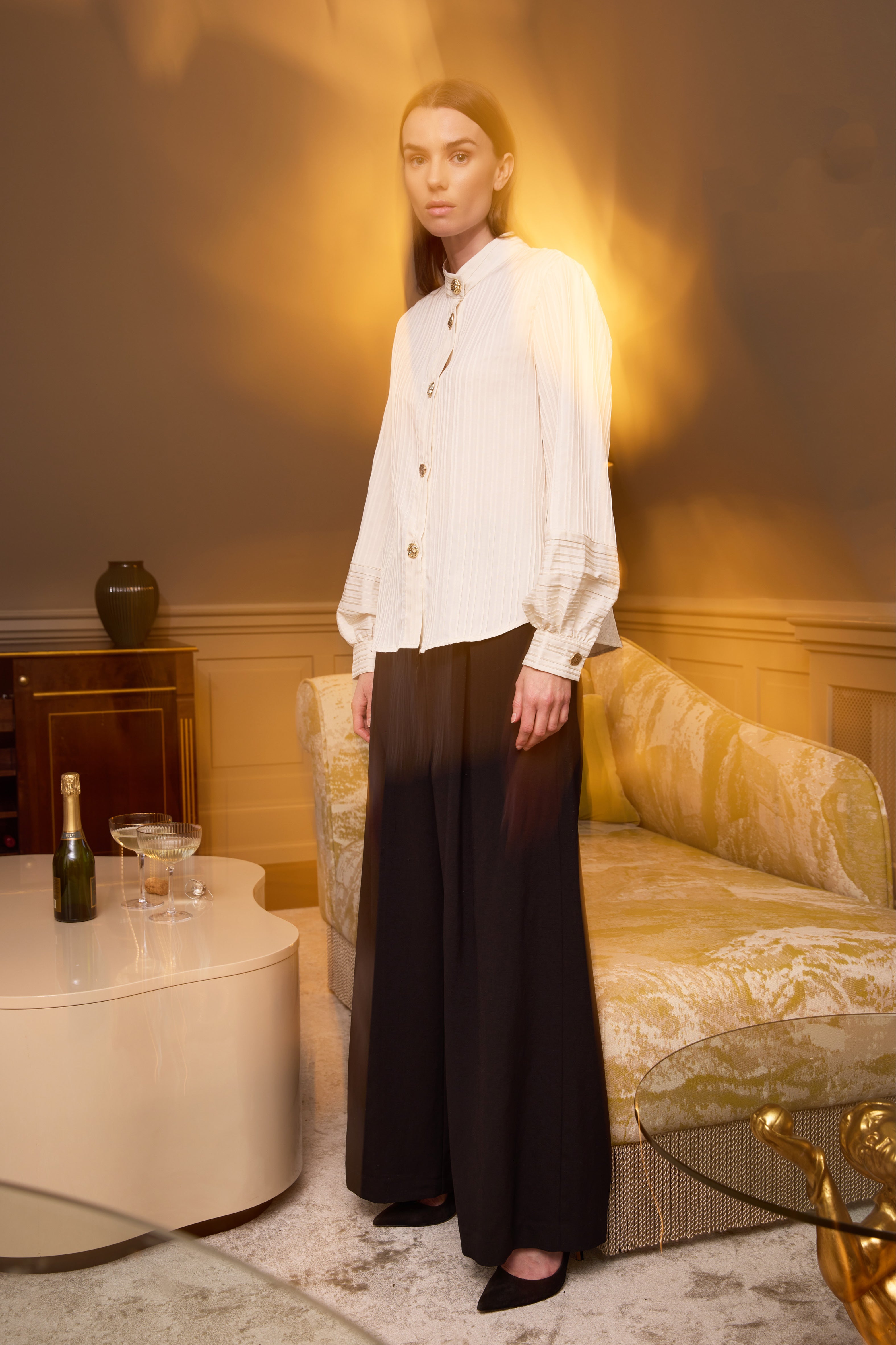 Rue de Femme RDFGia bukser TROUSERS Sort