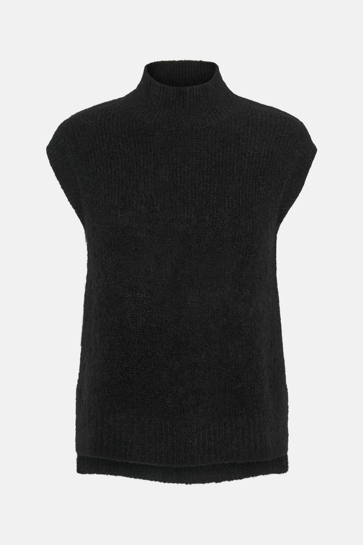 Rue de Femme RDFGiselle strikvest KNITWEAR, HEAVY Sort