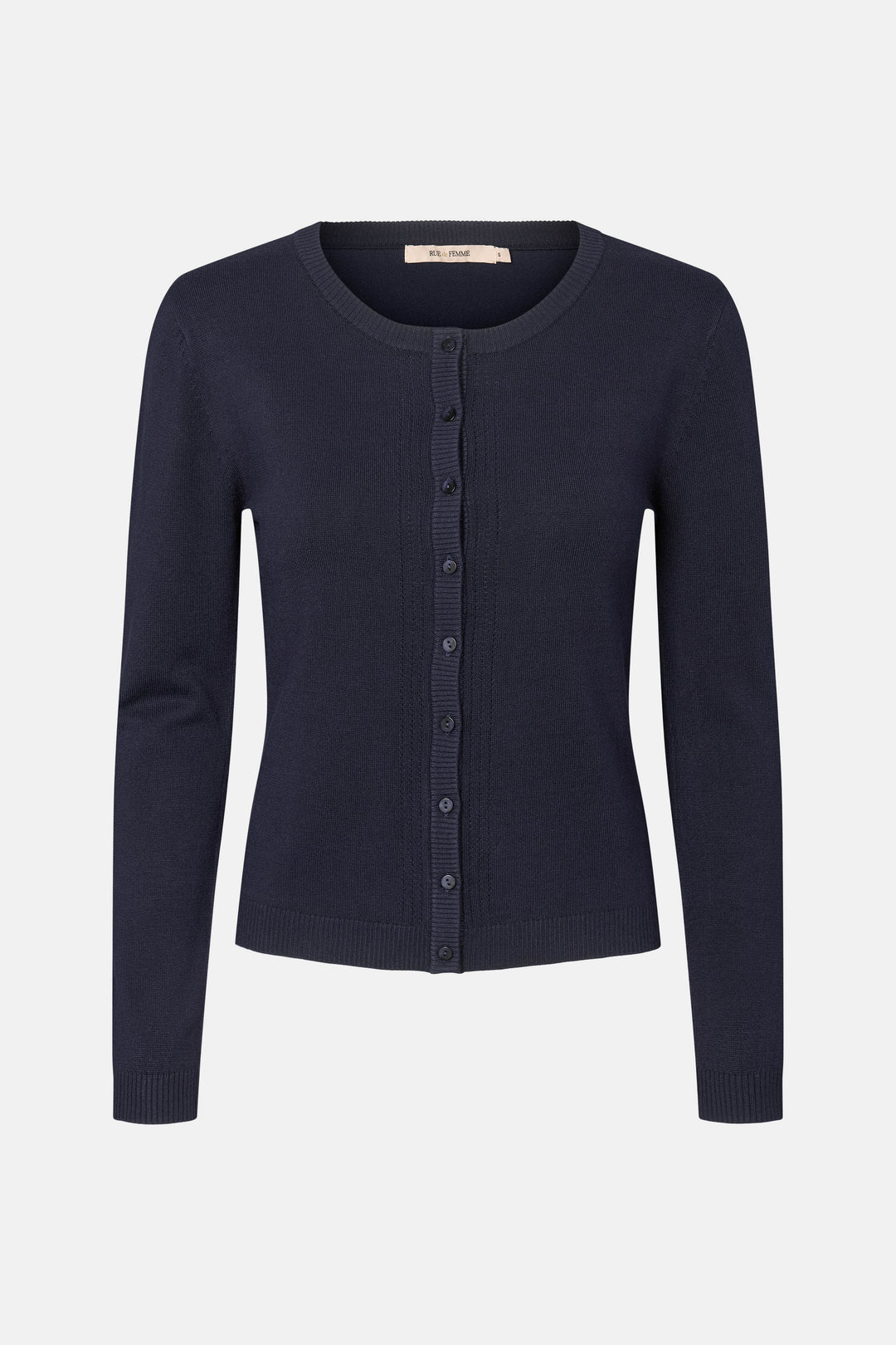 Rue de Femme RDFHeloise strikket cardigan KNITWEAR 250 Midnight