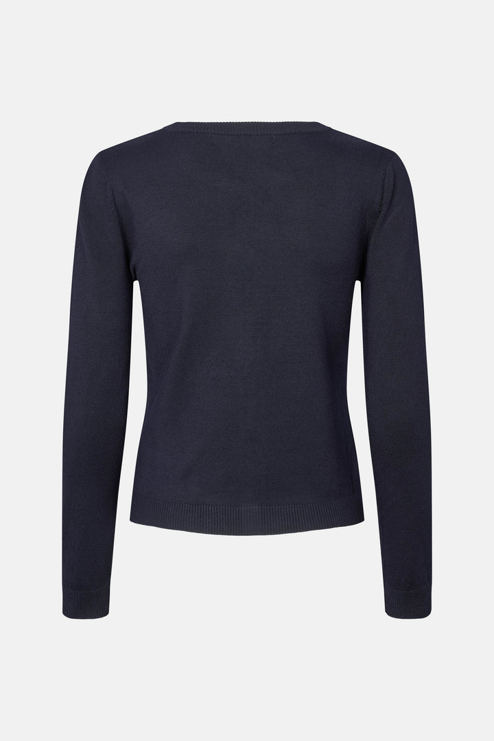 Rue de Femme RDFHeloise strikket cardigan KNITWEAR 250 Midnight