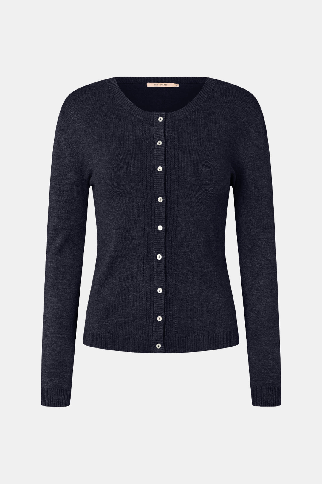 Rue de Femme RDFHeloise strikket cardigan KNITWEAR, LIGHT 250 Midnight