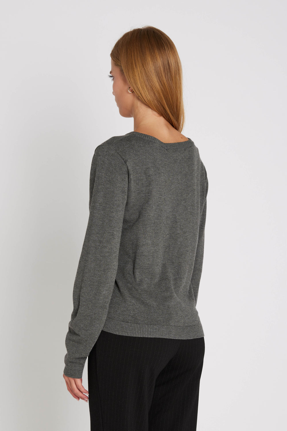 Rue de Femme RDFHeloise strikket cardigan KNITWEAR, LIGHT 403 Storm grey