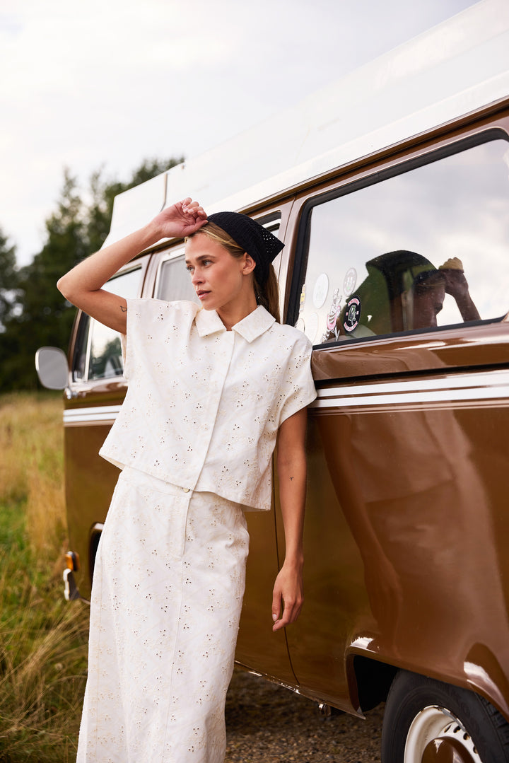 Rue de Femme RDFHika vest WAISTCOATS 01 White