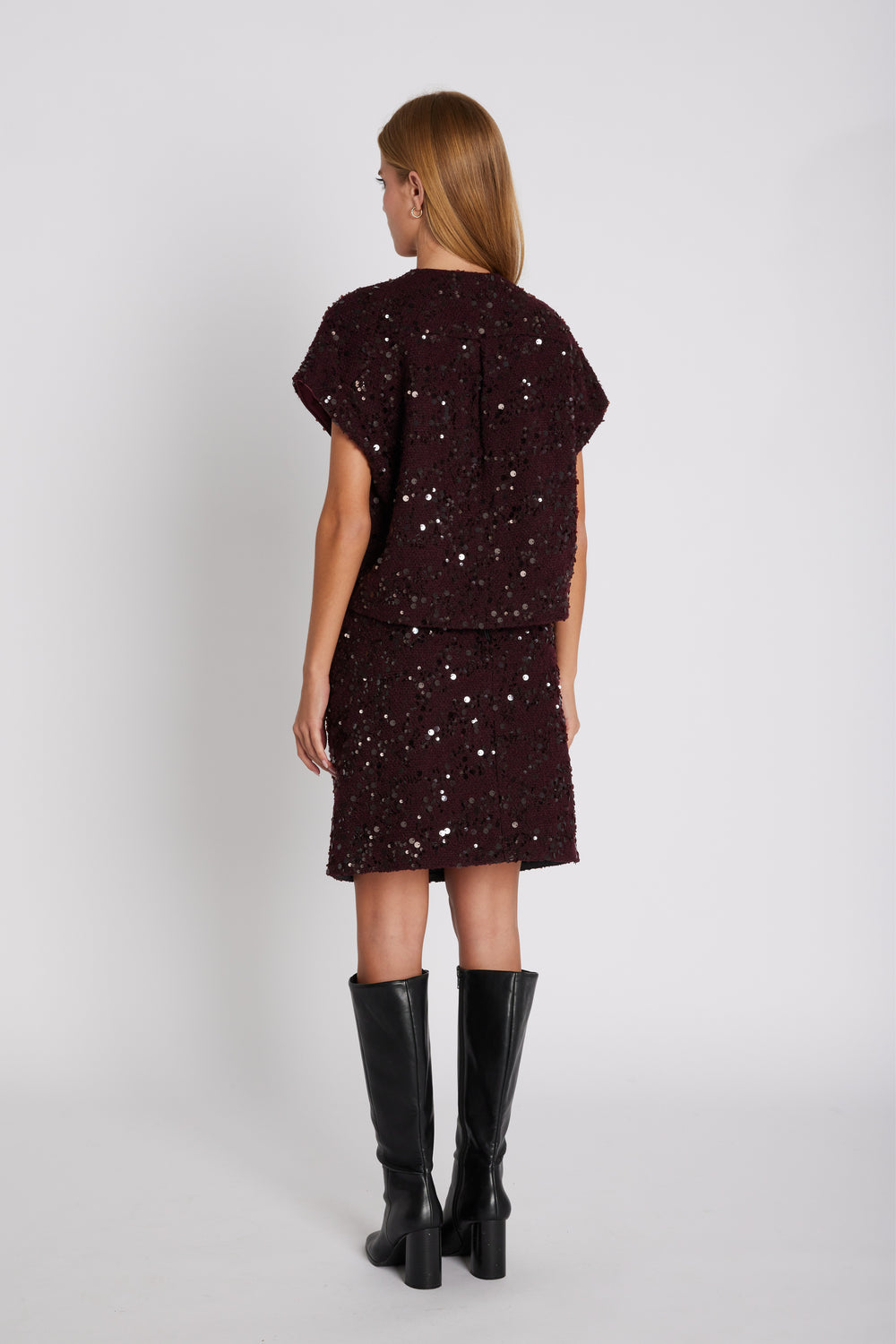 Rue de Femme RDFHoku nederdel SKIRTS 306 Wine