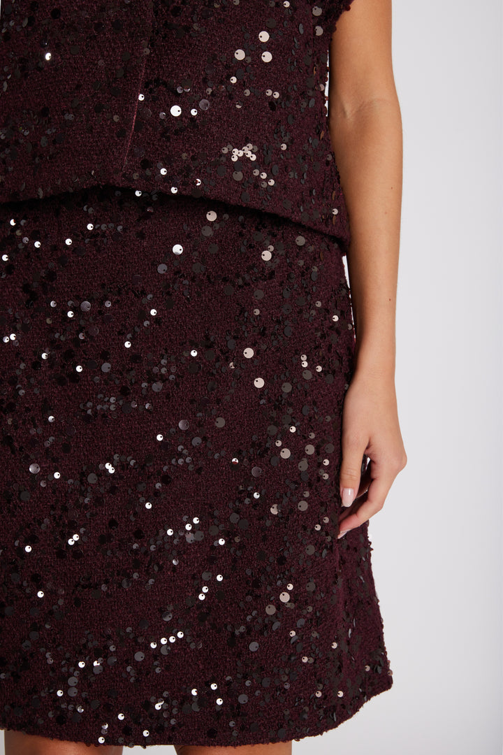 Rue de Femme RDFHoku nederdel SKIRTS 306 Wine