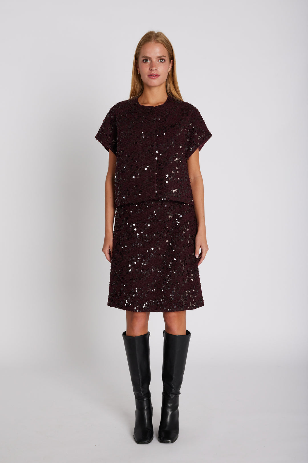 Rue de Femme RDFHoku nederdel SKIRTS 306 Wine