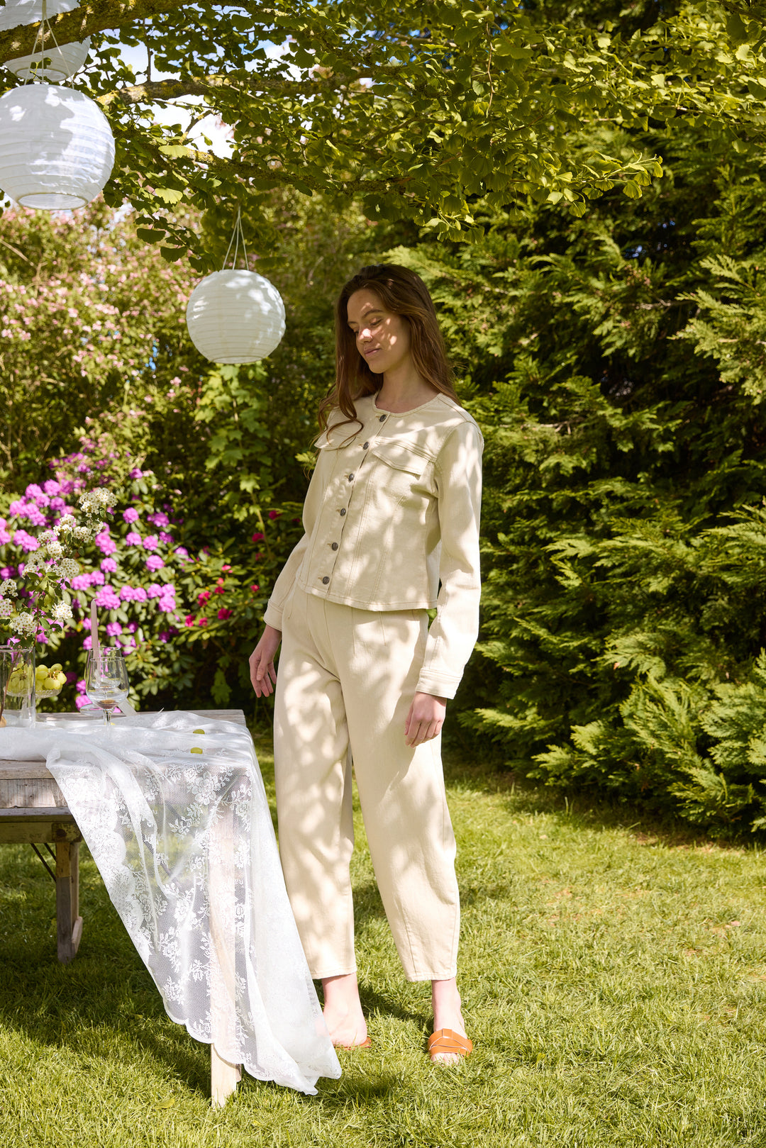 Rue de Femme RDFHolana bukser TROUSERS Sand