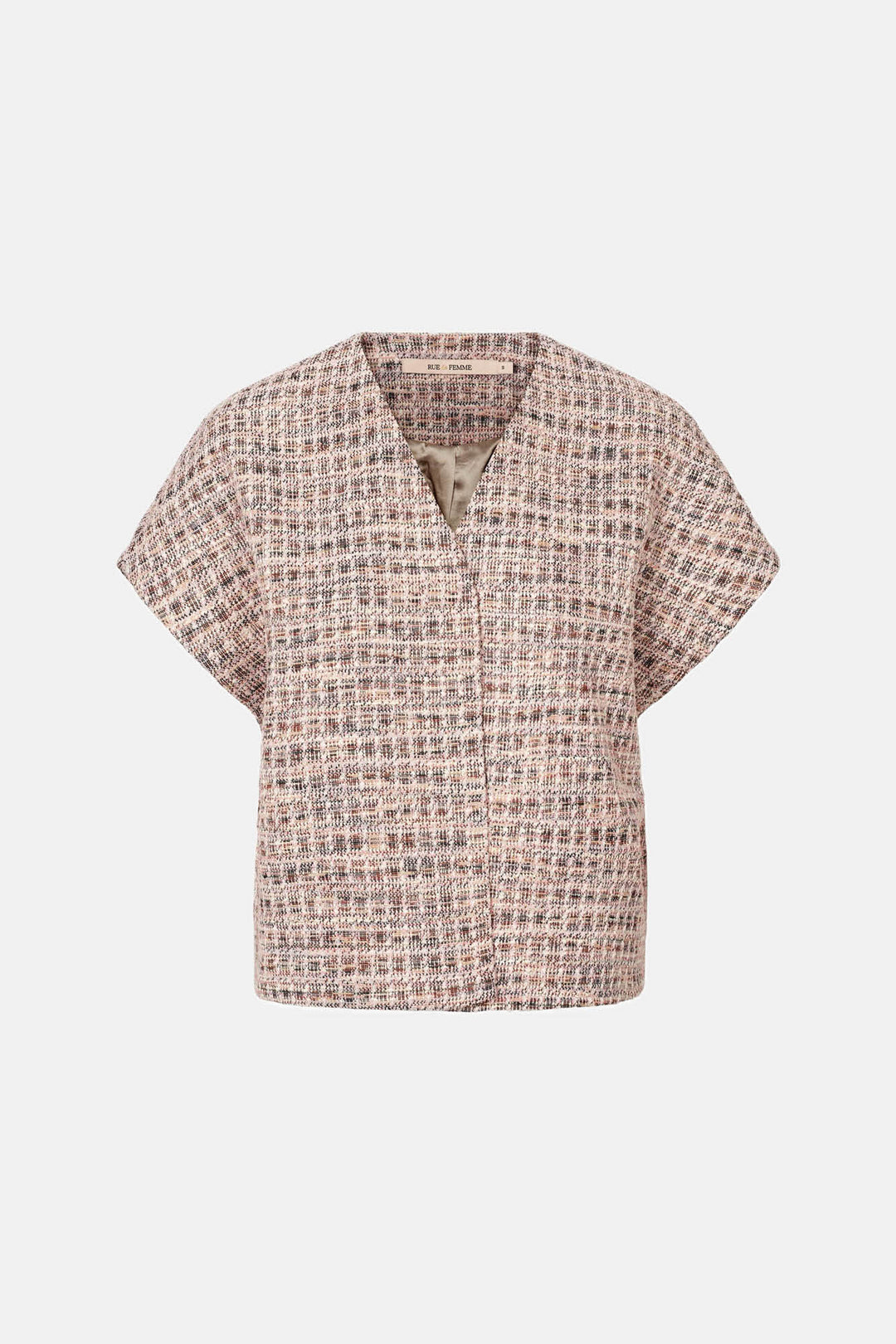 Rue de Femme RDFIngela vest WAISTCOATS 366 Primrose pink