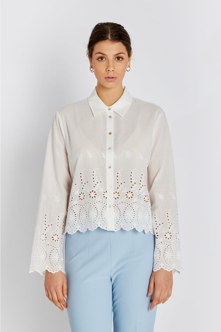 Rue de Femme RDFJadea skjorte SHIRTS 01 White